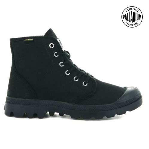 Dámské Tenisky Palladium Pampa Hi Originale High Tops Černé | CZ AQI-75P